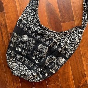 Crossbody Elephant Tote Made in Thailand